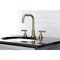Kingston Brass FSC8933CML Manhattan Widespread Bathroom Faucet W/ Brass Pop-Up, Brass FSC8933CML - alternate 5